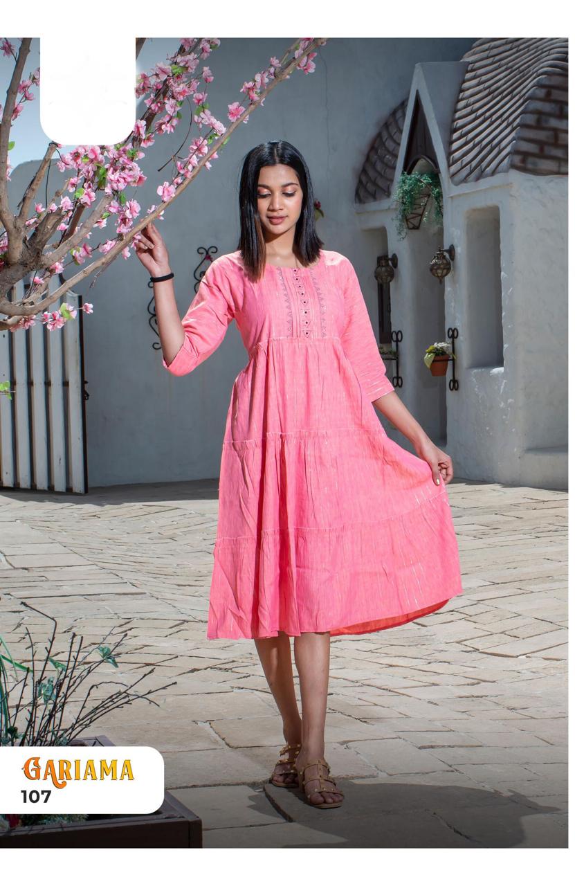 Garima 101 Fancy Casual Daily Wear Rayon Designer Kurti Collection